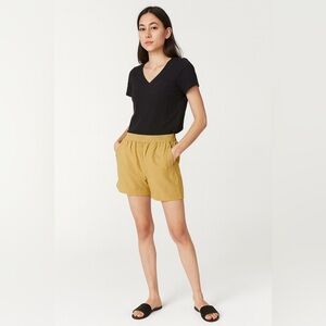 Savannah Yellow Shorts